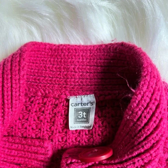 Carter’s pink sweater - Picture 2 of 2